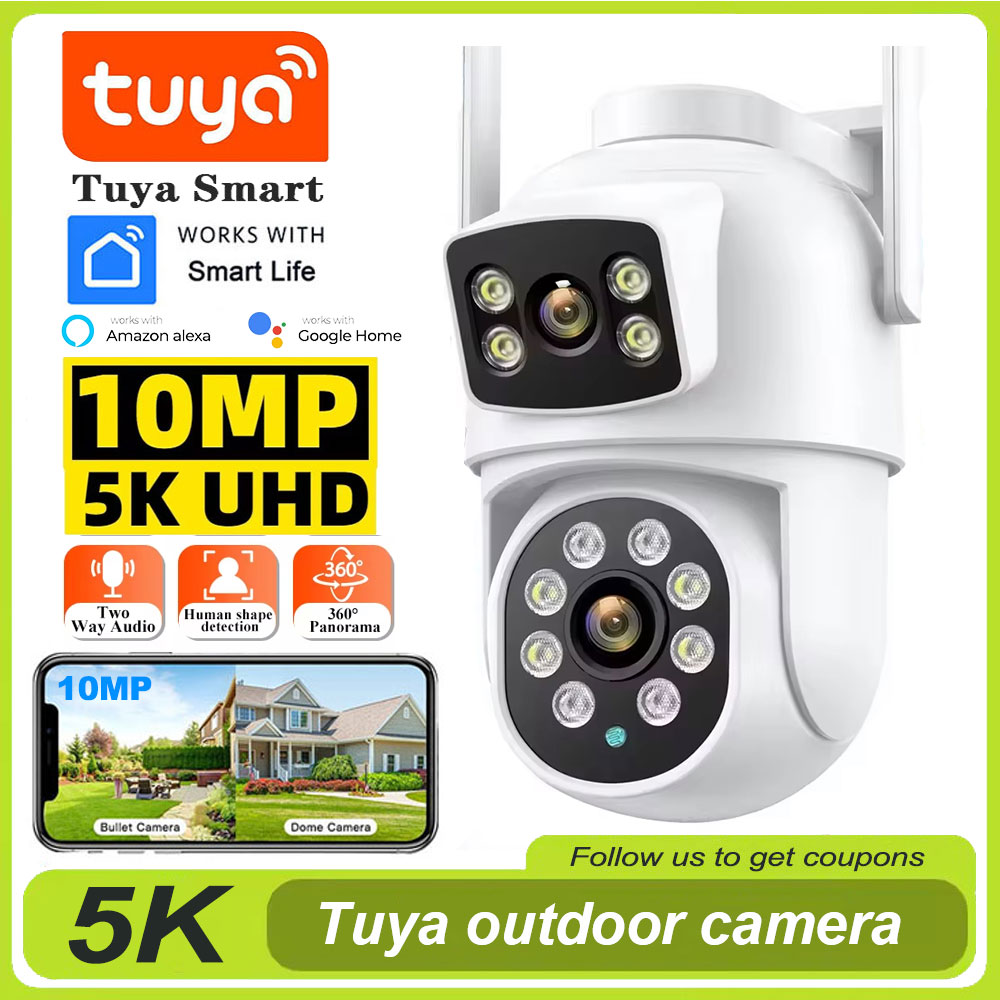 Home Cinema Screen - Tuya 4K 8MP Wifi Kamera PTZ