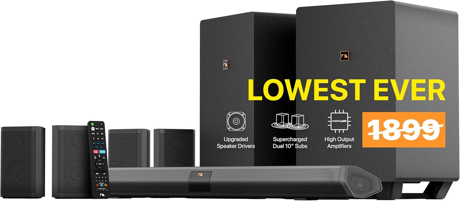 Home Cinema Atmos - Shockwafe 9.2.4 Dolby Atmos/DTSX Surround Ses