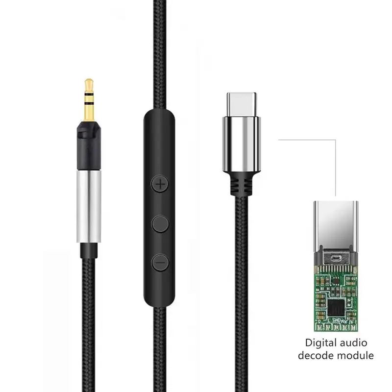 Sennheiser Headphone Hd 560S - USB Tip C Yedek Mikrofon Kablosu