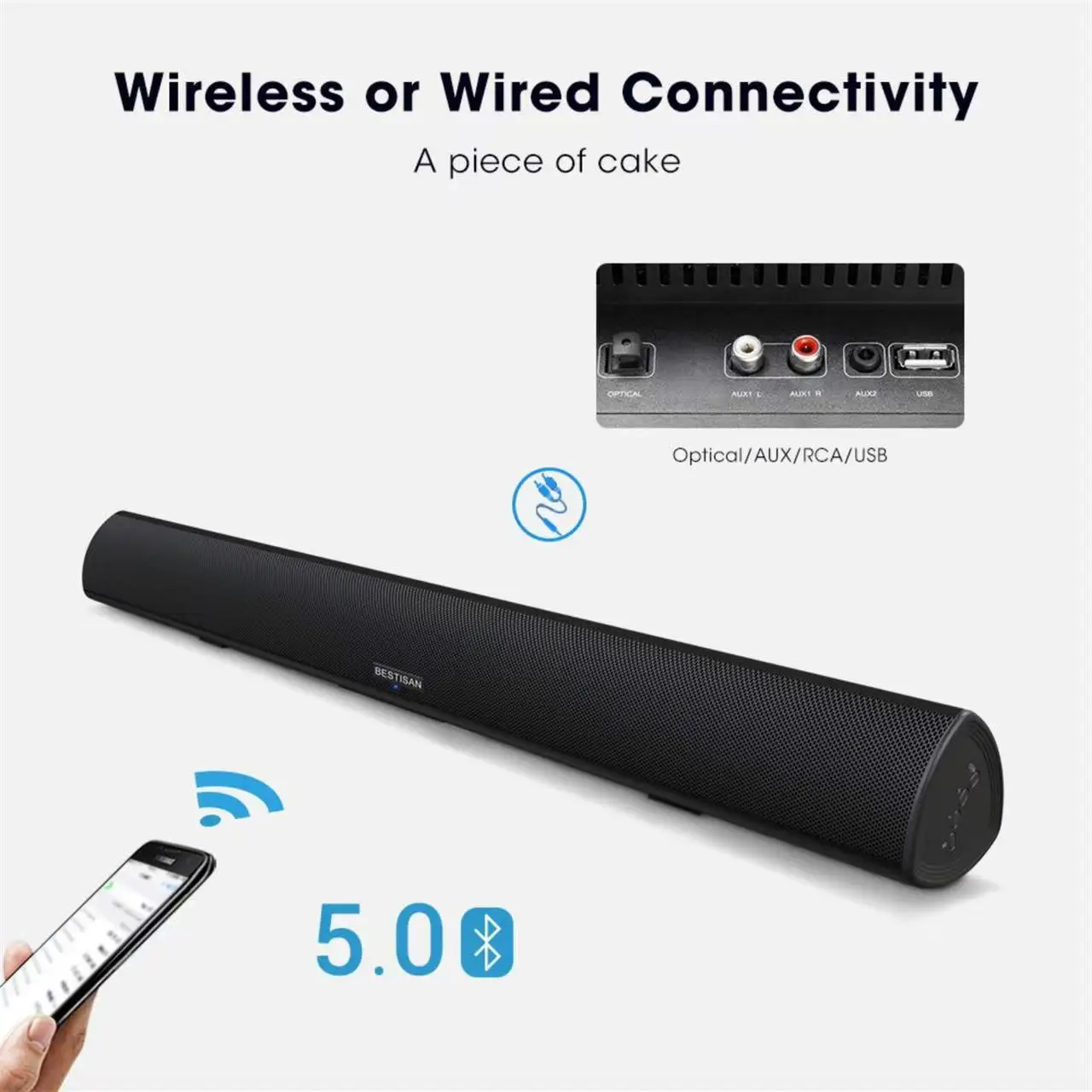 Güçlü TV Soundbar Kablolu 100W - Home Cinema Center incelemesi ve fiyatı
