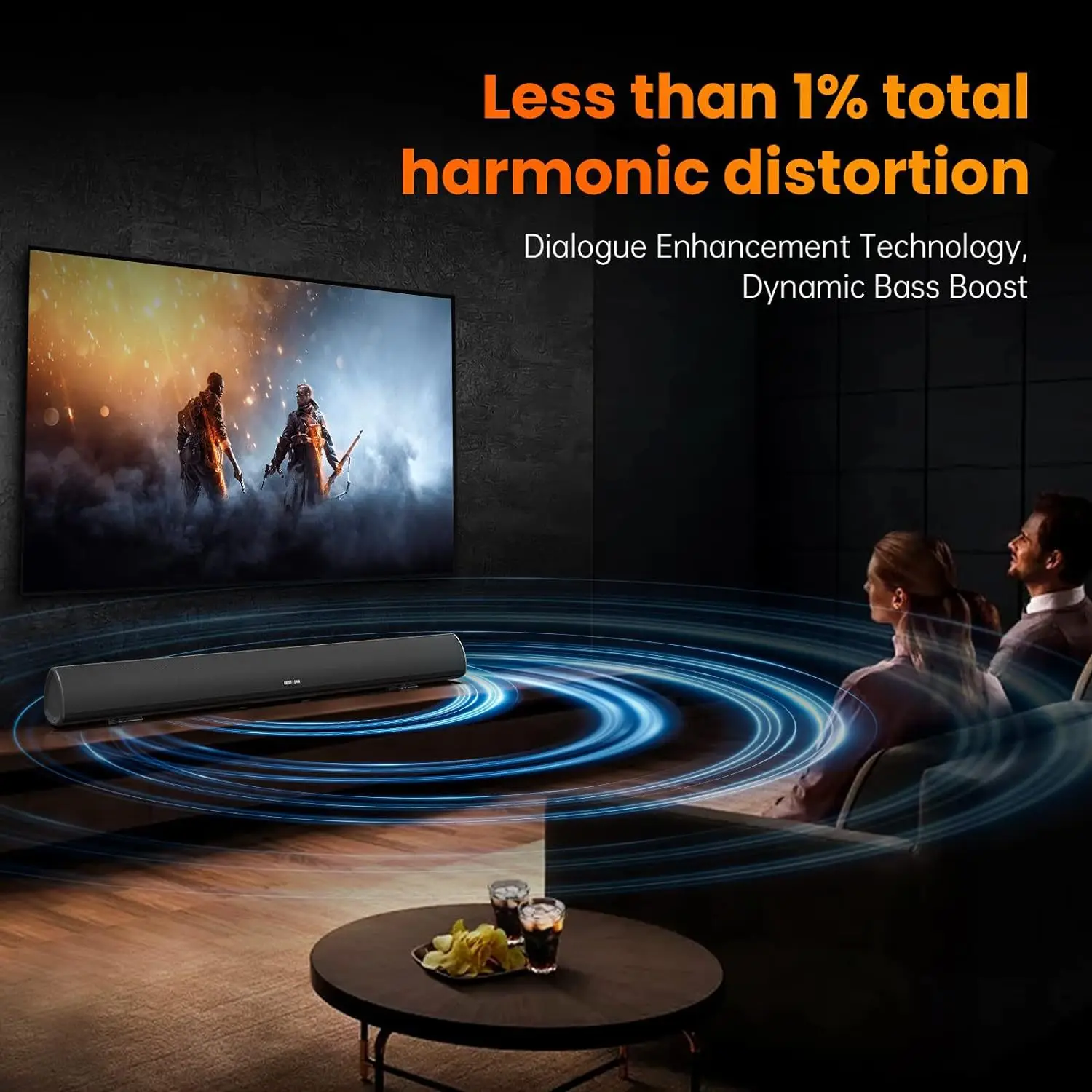 Güçlü TV Soundbar Kablolu 100W - Home Cinema Center incelemesi ve fiyatı