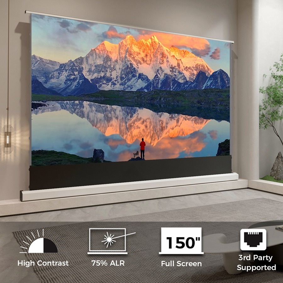 100 ''120'' 150 ''8K Yüksek Ko - Home Cinema Screen incelemesi ve fiyatı