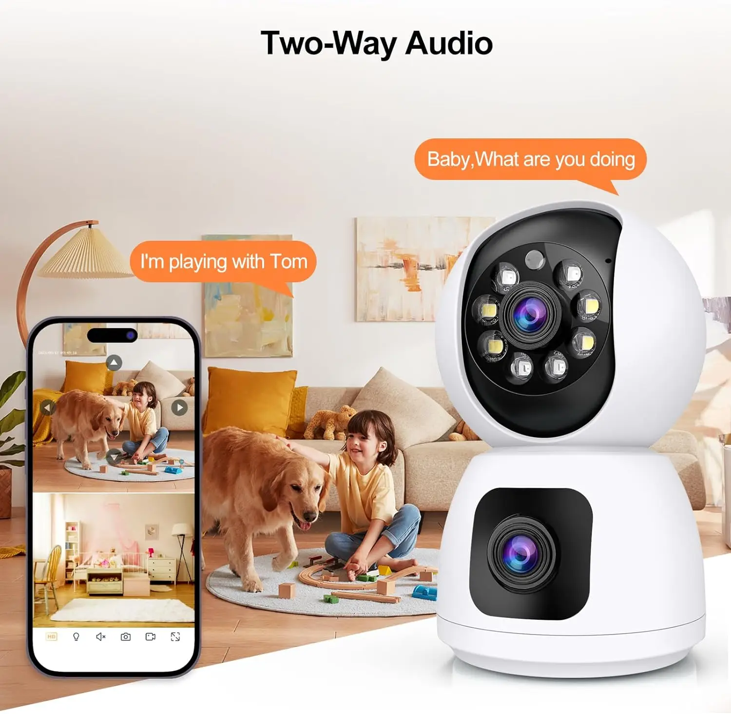 Tuya 4K 8MP HD WiFi Kamera İç  - Home Cinema Screen incelemesi ve fiyatı