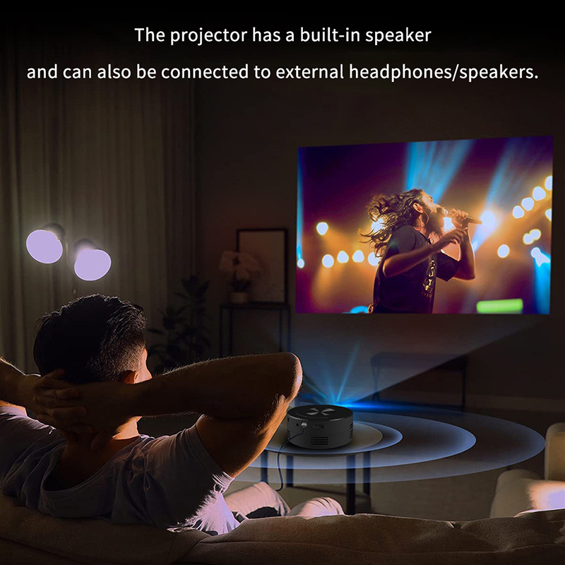 Taşınabilir Mini Projektör 192 - Home Cinema Projector Xiaomi incelemesi ve fiyatı