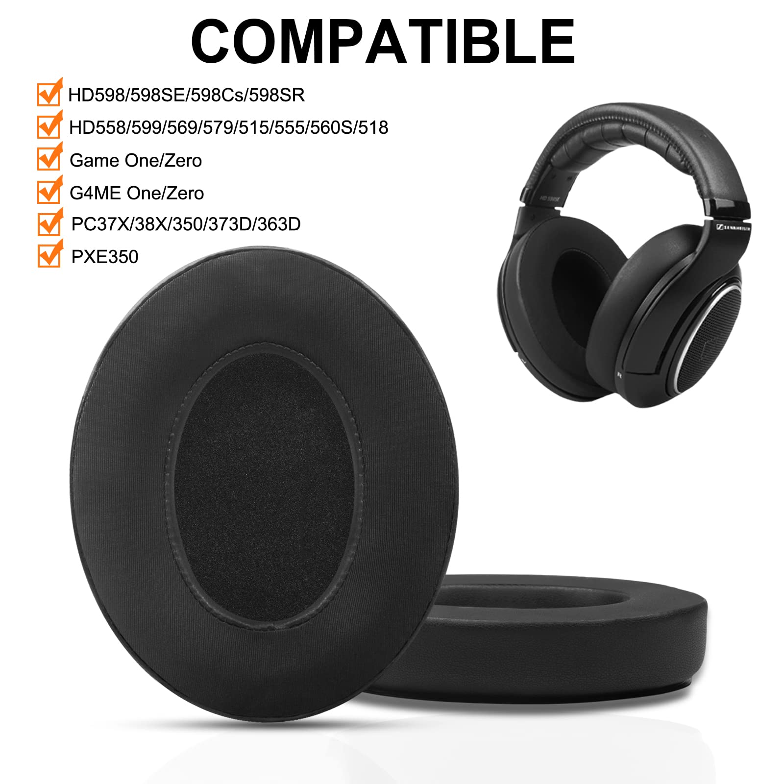 Soğutma-jel yedek kulak yastık - Sennheiser Headphone Hd 560S incelemesi ve fiyatı