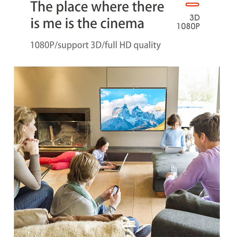 VEIDADZ 60-200 inç Taşınabilir - Home Cinema Screen incelemesi ve fiyatı