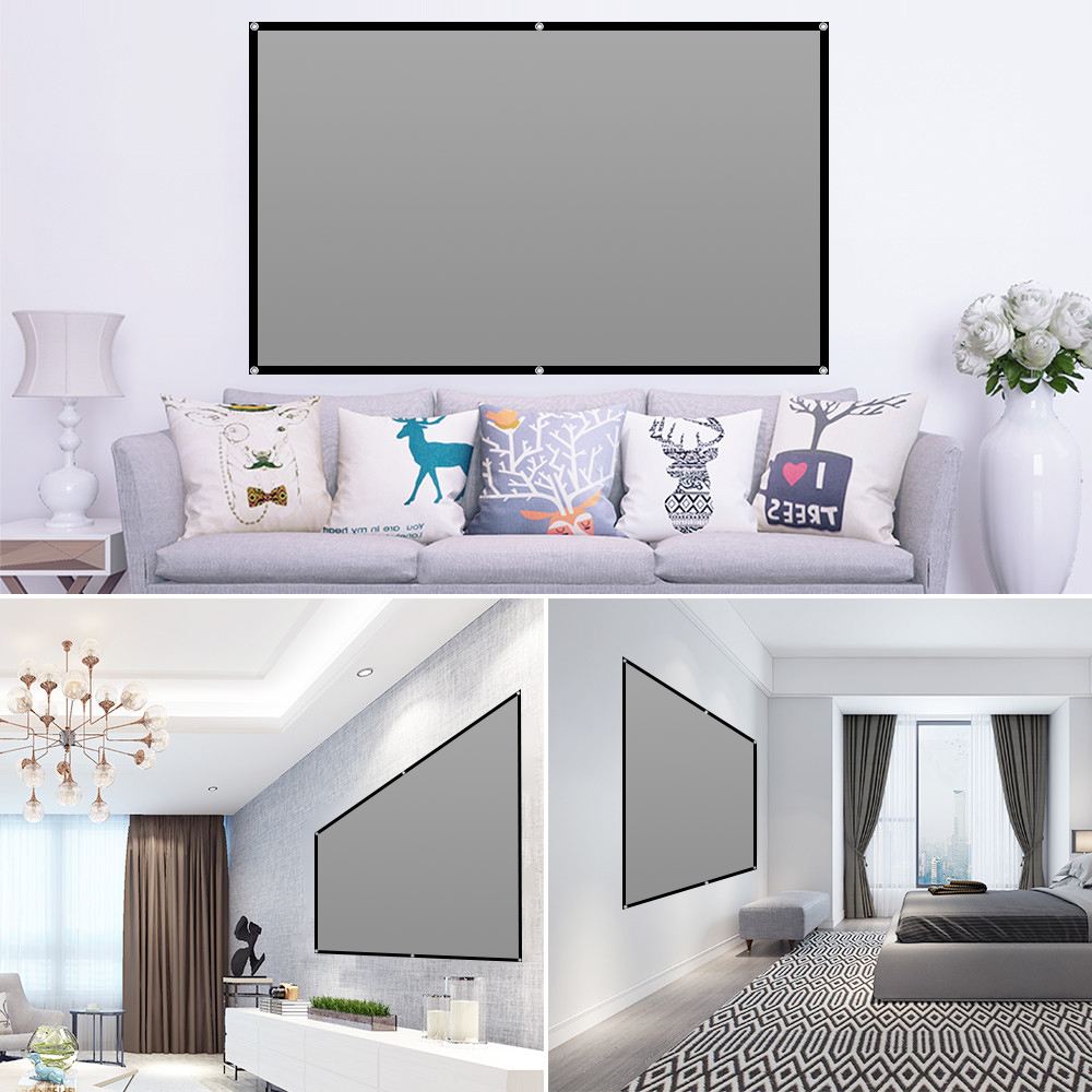 LEJIADA Projektör Ekranı 60-13 - Home Cinema Screen incelemesi ve fiyatı