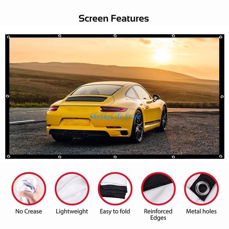 E65E 150 inç 16:9 projeksiyon  - Home Cinema Screen incelemesi ve fiyatı